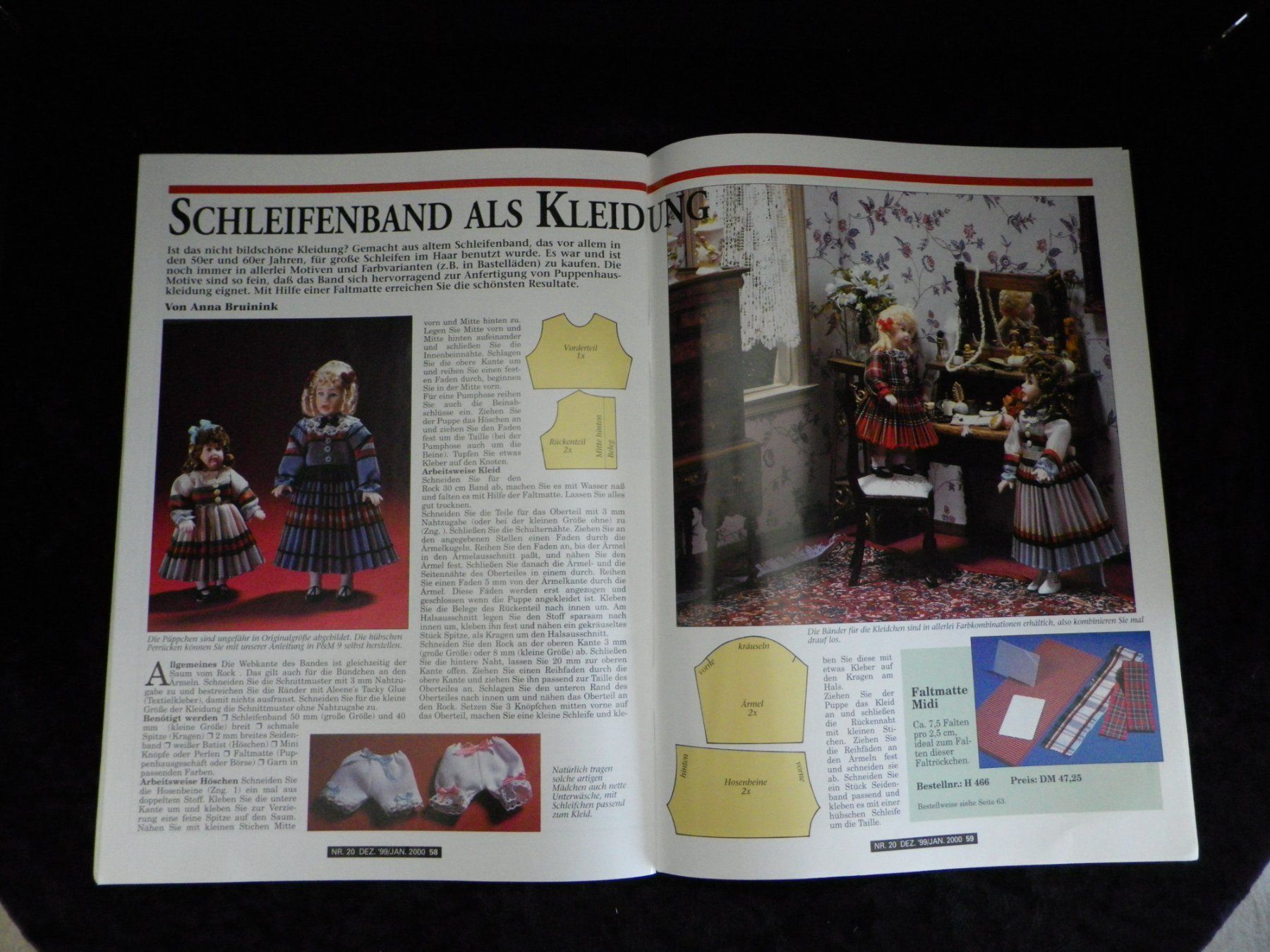 Zeitschriften & Magazine: Puppenhäuser und Miniaturen Nr. 20 – Gebraucht aus Reinach BL von Annodomini 7