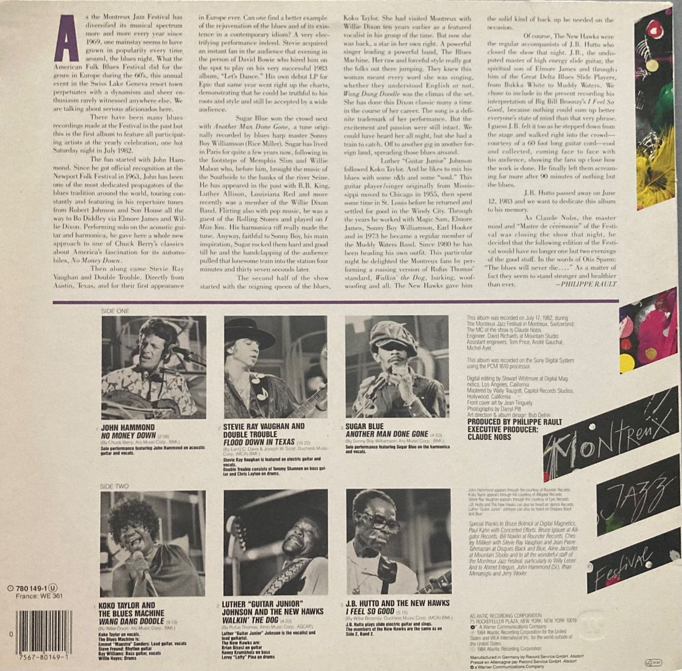 Schallplatten: DIVERS ARTISTES - BLUES EXPLOSION – Gebraucht aus Poliez-Pittet von Newtown-Records 1