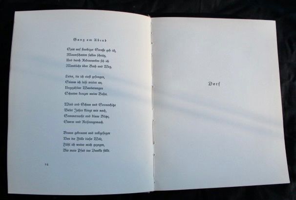 Libri: Buch: Hermann Hesse, Wanderung, mit farbigen Bildern, 1927 – Usato da Wolfisberg venduto da Mirjam13 6