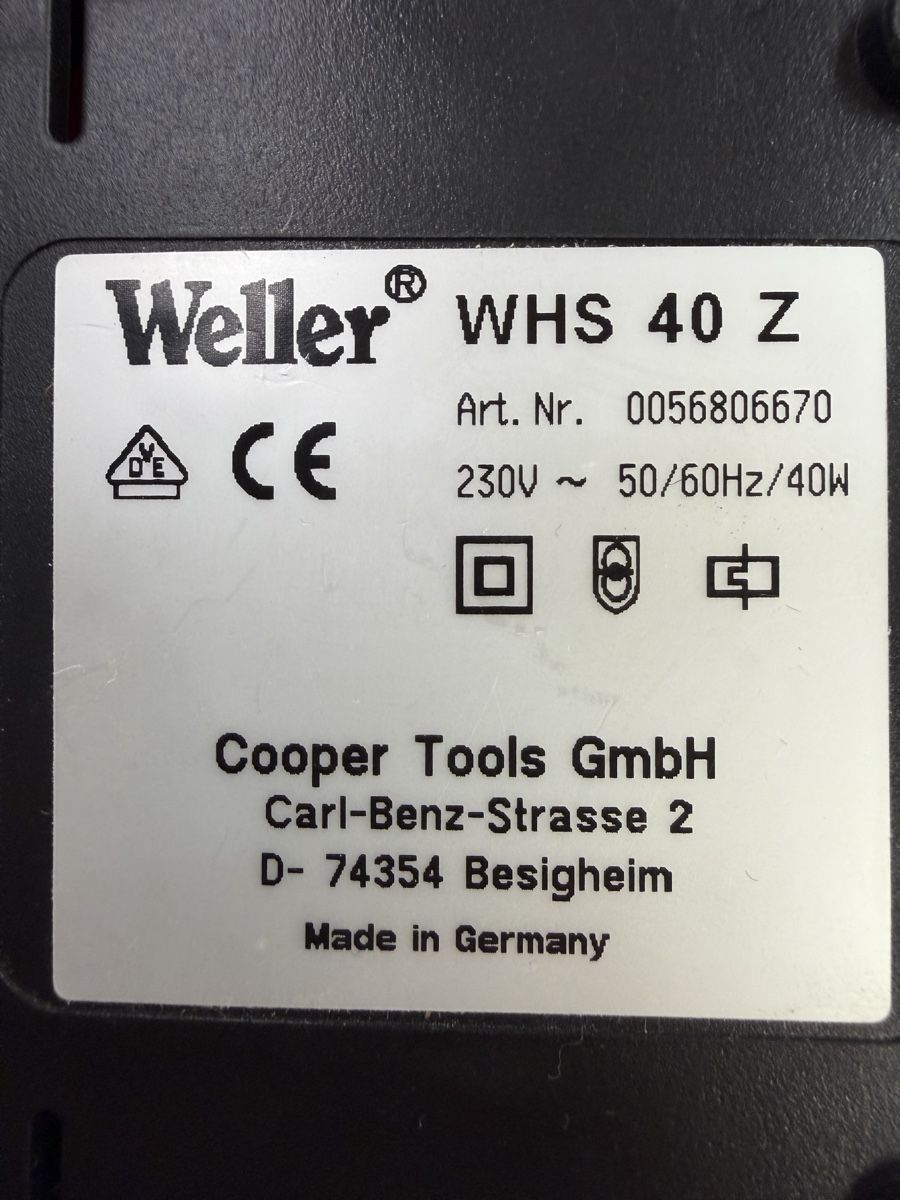 Weller Tutti gli attrezzi: Lötstation Weller WHS 40 – Usato da Lengnau AG venduto da Touchdownzone 1
