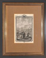 Stich 1776 (Clément-Pierre Marillier) Quäker + Indianer