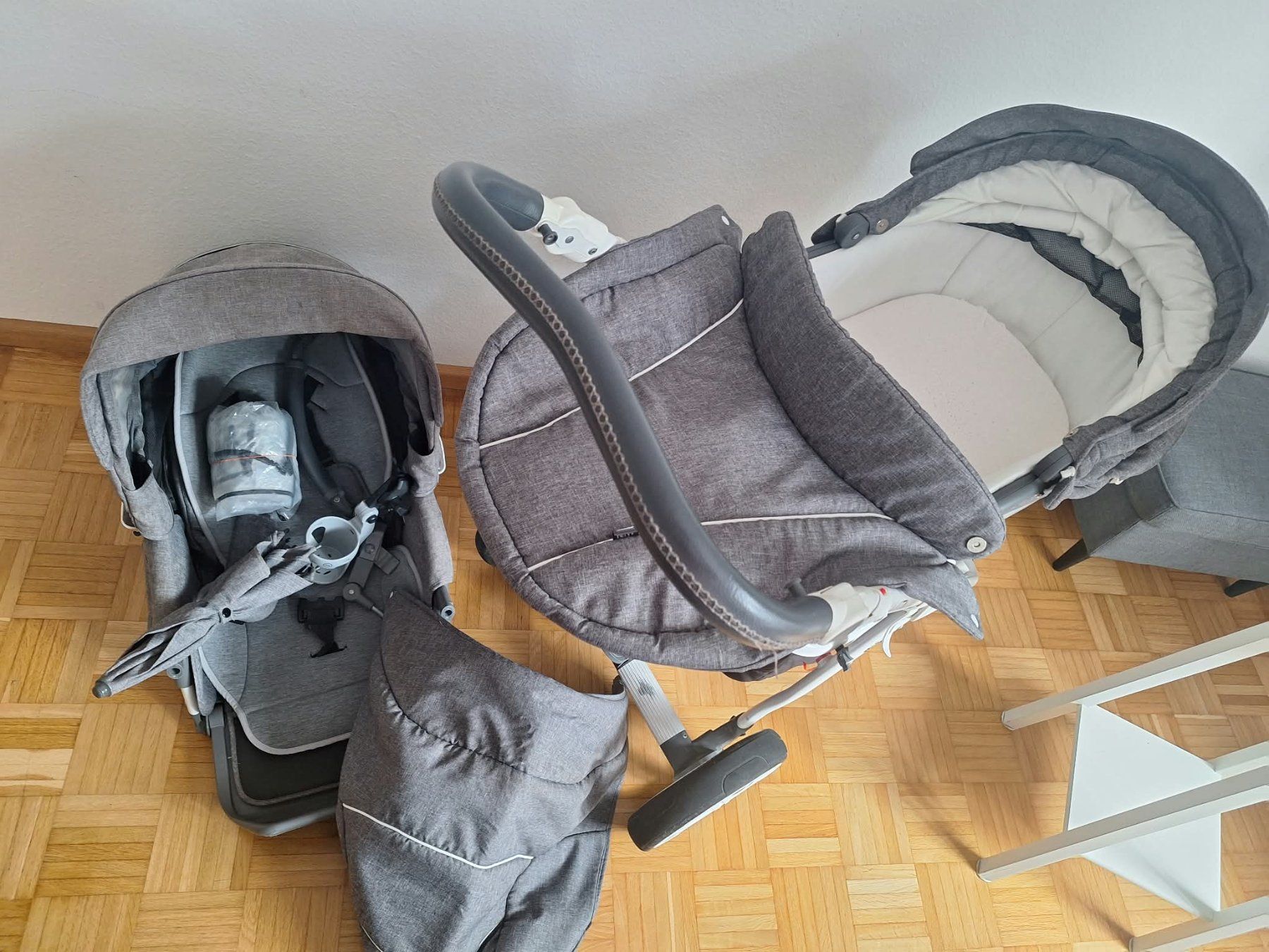 Poussette: Kinderwagen 2w1 – D'occasion à Möhlin par kal_8cfb 3