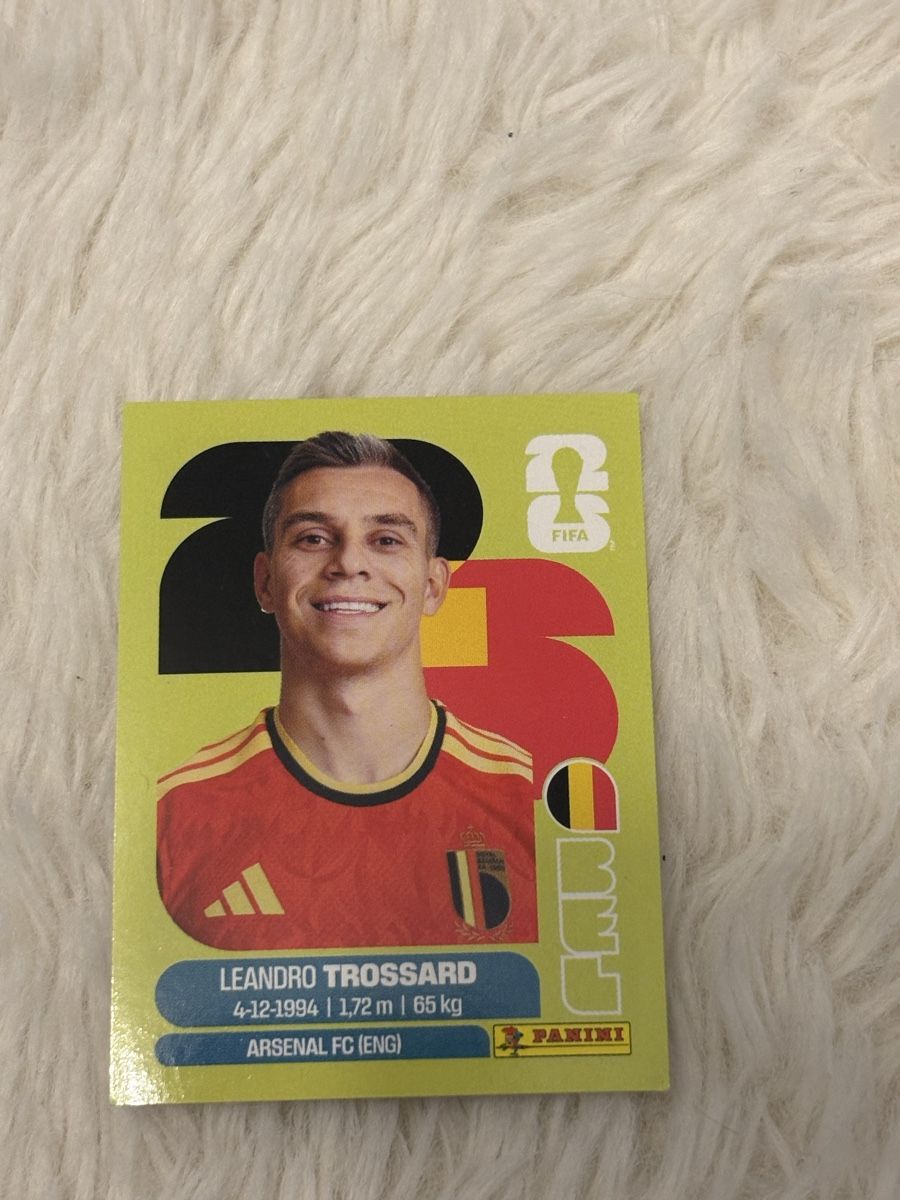 Panini Carte collezionabili: Carte Panini Leandro Trossard 2026 – Nuovo (secondo la descrizione) da Yverdon-les-Bains venduto da Livia.vtier