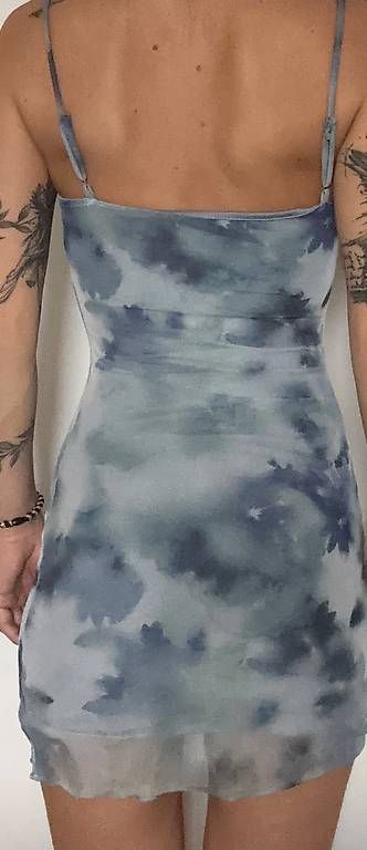 Vestiti: Blau-graues Bodycon Kleid Size 6 – Usato da Basel venduto da AnninaD97 2