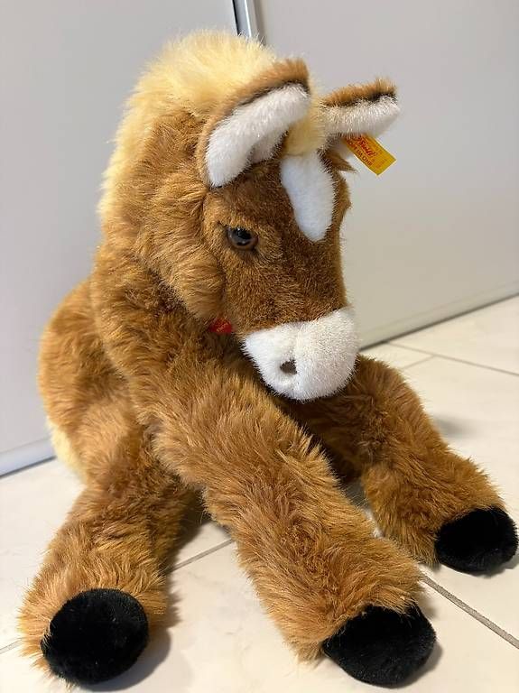 Steiff Spielzeuge: STEIFF Pony Pferd Fohlen Molly – Neu (gemäss Beschreibung) aus Egg b. Zürich von eve_h8pg 3