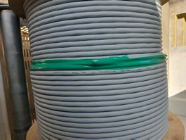Kabel 5x1 5G1 5x1mm² 4LPE Litzekabel 305m abgeschirmt Bobine