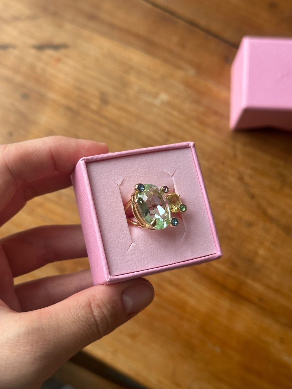 Anelli: Swarovski Ring Grün – Nuovo (secondo la descrizione) da Bern venduto da lynn.piccolruaz 1