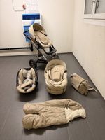 Kinderwagen Set Stokke Traiz beige Zustand gut