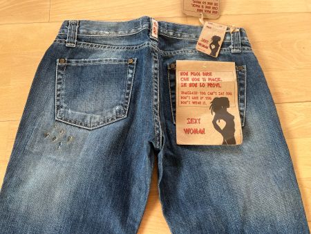 SEXY WOMAN Jeans in Gr. 28, Blau, NEU