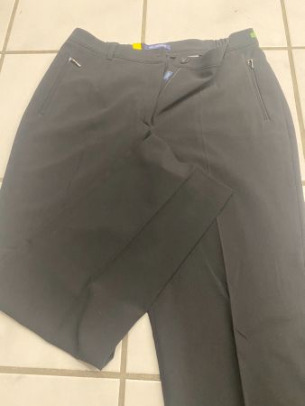 Neue Gardeur Hose schwarz, 40% Schurwolle Gr. 46, reissversc