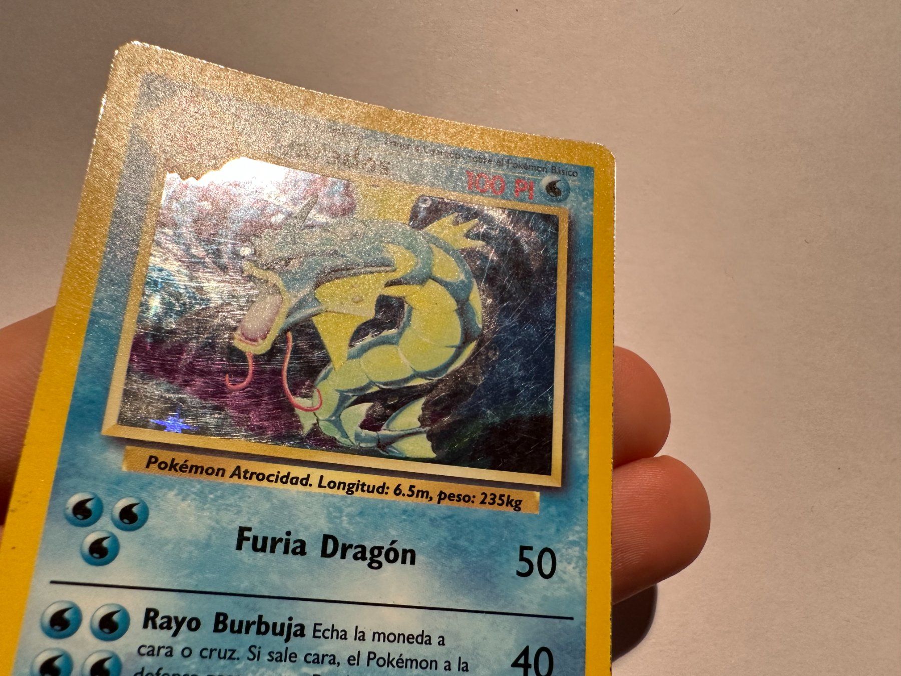Pokémon Sammelbilder & Trading cards: Gyarados holo Base Spanisch – Gebraucht aus Hagendorn von Pokecollectorch 4