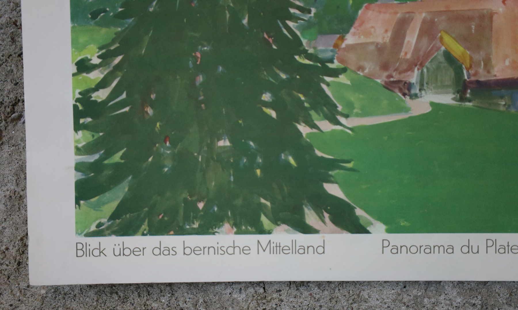 Foto & Immagini: Schulwandbild "bernisches Mittelland" – Usato da Birrwil venduto da brandschatz_birrwil 2
