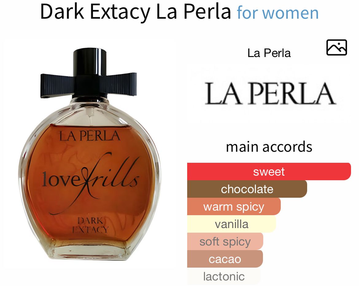 Profumi & Eau de Toilette: La Perla Dark Extacy, neuwertig, Damenduft, Schoggi-Note – Nuovo (secondo la descrizione) da Ostermundigen venduto da FragranceLisi 2