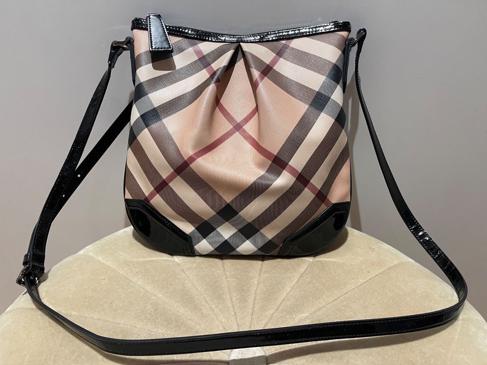 BURBERRY TASCHE MEGA KLASSIKER NOVA CHECK ROSA Kaufen auf Ricardo