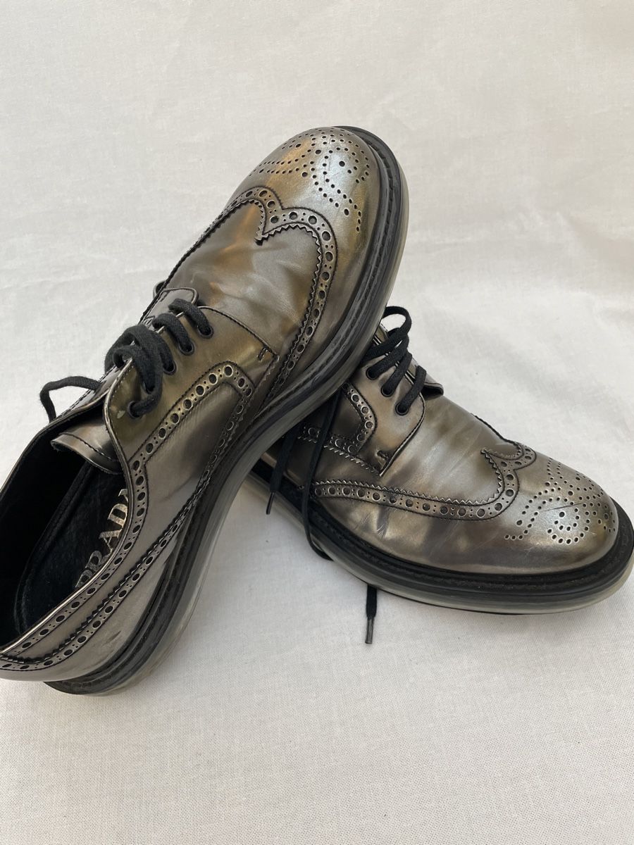 Scarpe per cavalli: PRADA DERBY. 10 / 45   HERREN – Usato da Zürich venduto da Danokiko 5