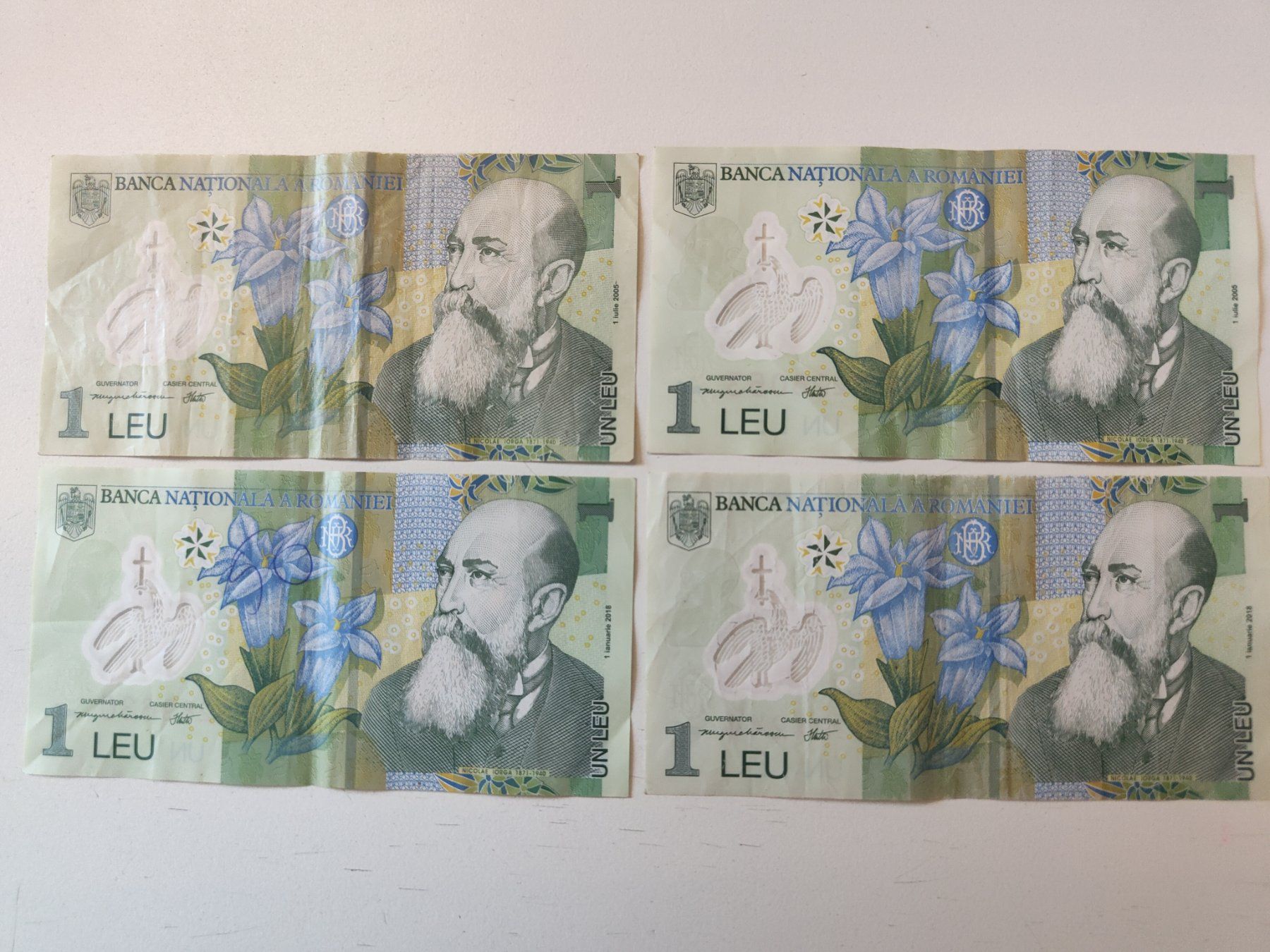 Billets de banque: Rumänien 4 Leu – D'occasion à Nürensdorf par Wini56
