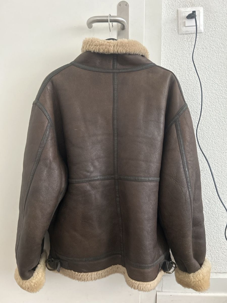 Giacche: Leather Bomber Jacket – Usato da Zürich venduto da redcoatcuntmovie 2