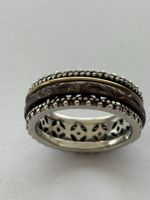 Silberschmuck 925  Ring drehbar, einzigartiges Design