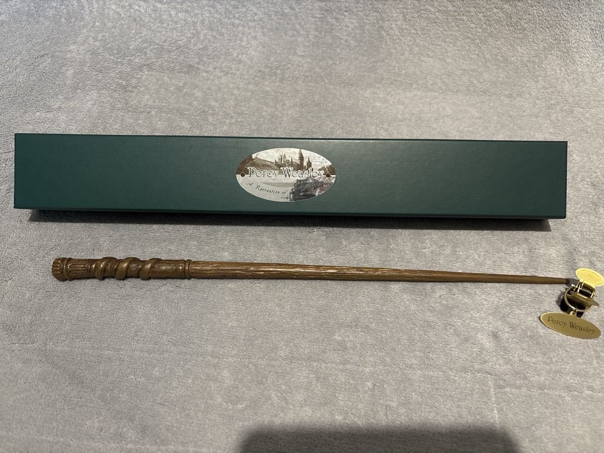Statuette: Zauberstab Harry Potter Percy Weasley Neu mit Box – Nuovo (secondo la descrizione) da Zürich venduto da zimtstern45