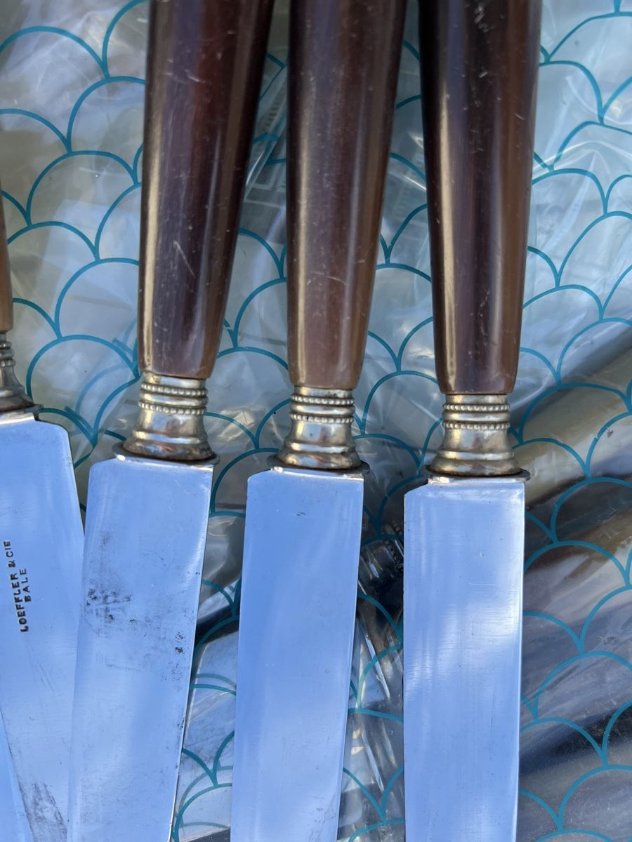 Coltelli:  Messer SET Horngriffe – Usato da Dittingen venduto da Bellevista 5