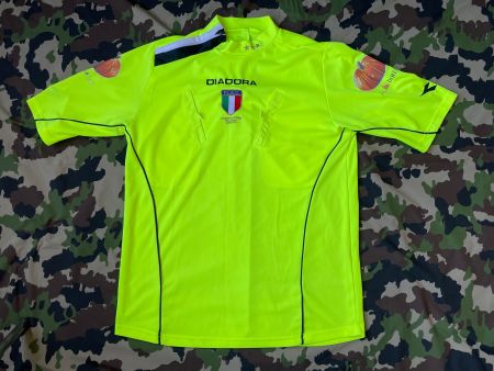 Diadora 2004 Italy Referee Football Jersey Diadora Sz M