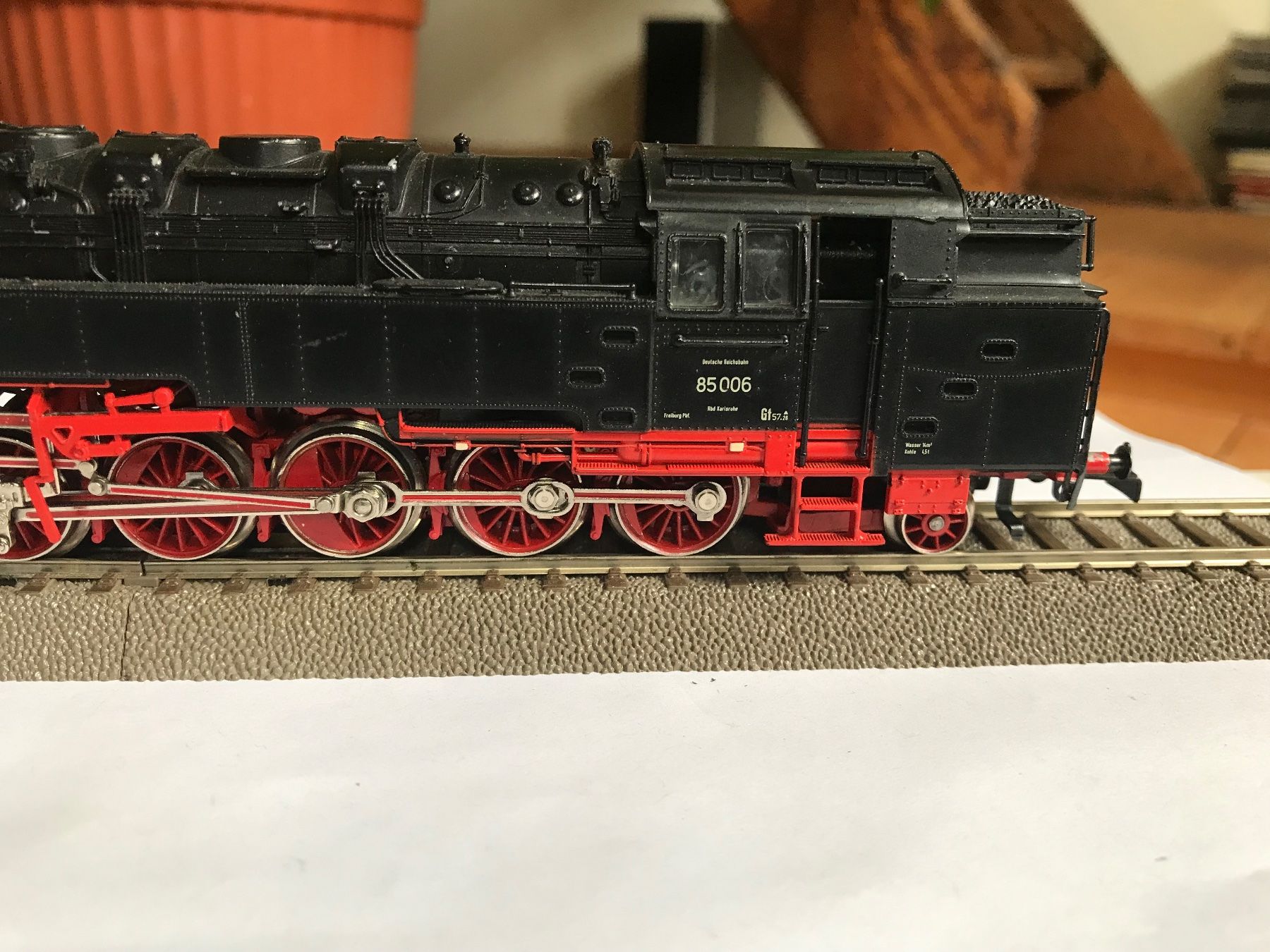 Märklin Modellini di ferrovie: märklin 3308, dampflok BR 85 der DB, digital – Usato da Liestal venduto da ozo2005 2