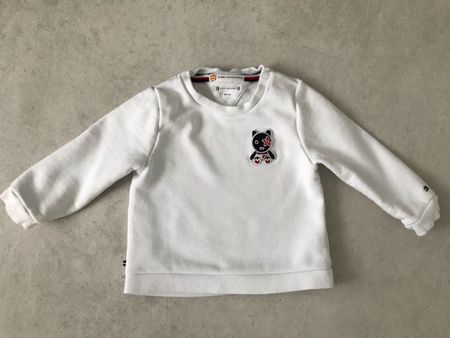 Baby Tommy Hilfiger White Sweatshirt 80