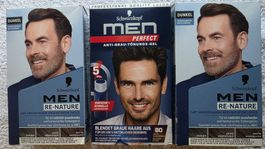 Schwarzkopf MEN Re-Nature 2x,  1x MEN Perfect, 1x Grey Atak