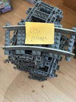 50 LEGO Schienen gebogen - 9 Volt