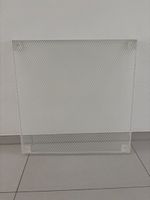 Magnetwand weiss Metall Gittermasche  60X60cm