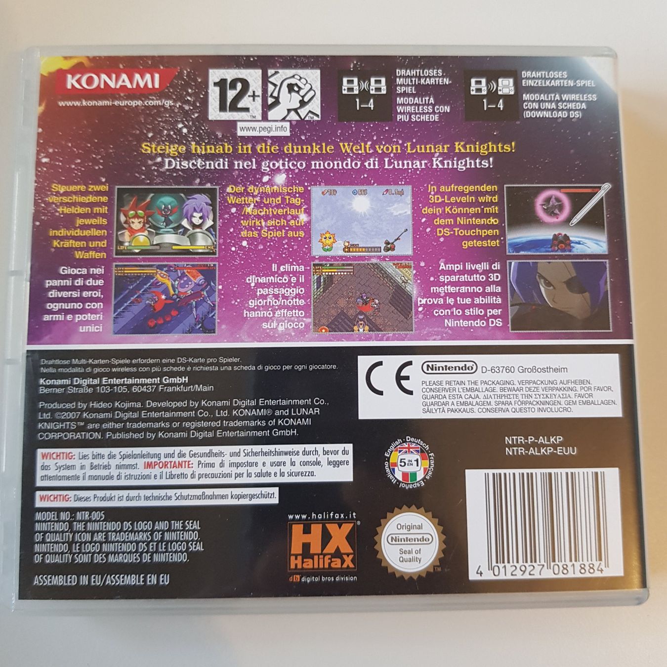 Nintendo Giochi: Lunar Knights /DS – Usato da Münchenstein venduto da 2DGames 1