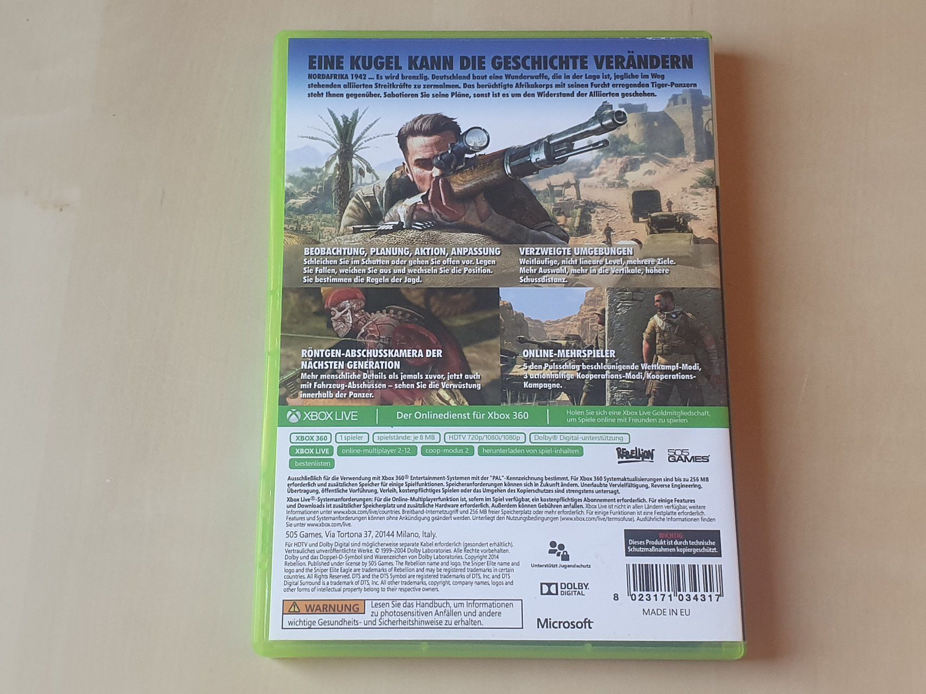 Microsoft Giochi: Sniper Elite III – Usato da Stansstad venduto da collectorsshop 1