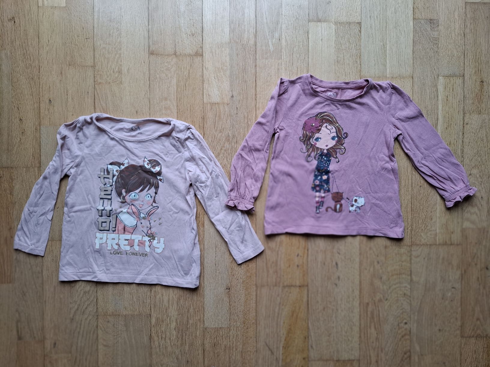 C&A Pullover & Sweatshirts: 2 Langarmshirts, Pullover Grösse 98/104 – Gebraucht aus Biel/Bienne von AvasTheGreatest