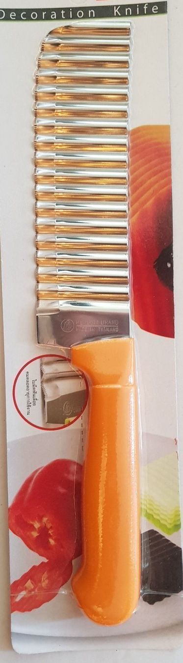 Küchenmesser: Dekorationsmesser mit Wellenschnitt NEU! – Neu und originalverpackt aus Zürich von wearehappy 3