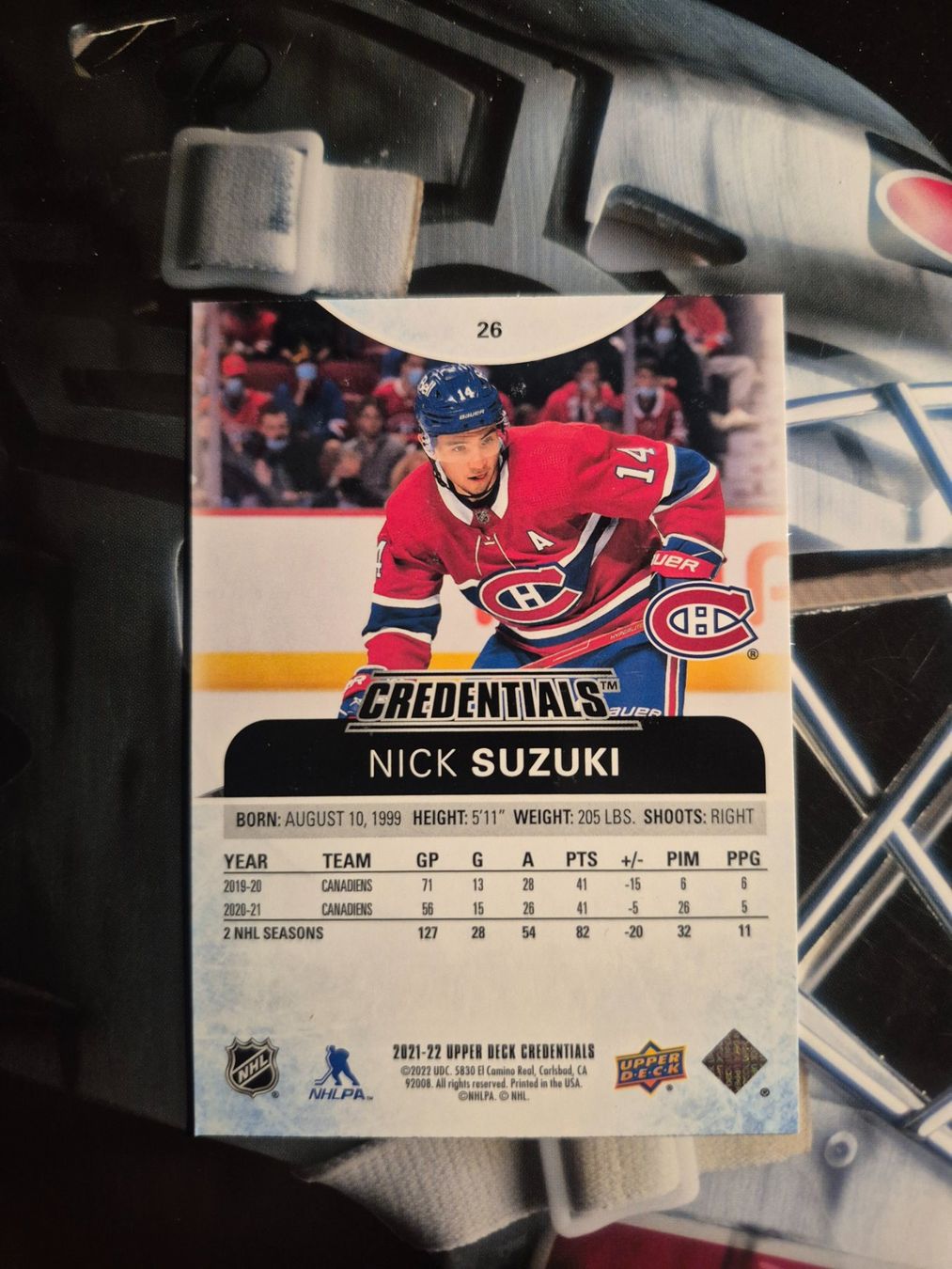 NHL Sammelbilder & Trading cards: NHL Nick Suzuki Montreal Canadiens – Gebraucht aus Treiten von Sauber73 1