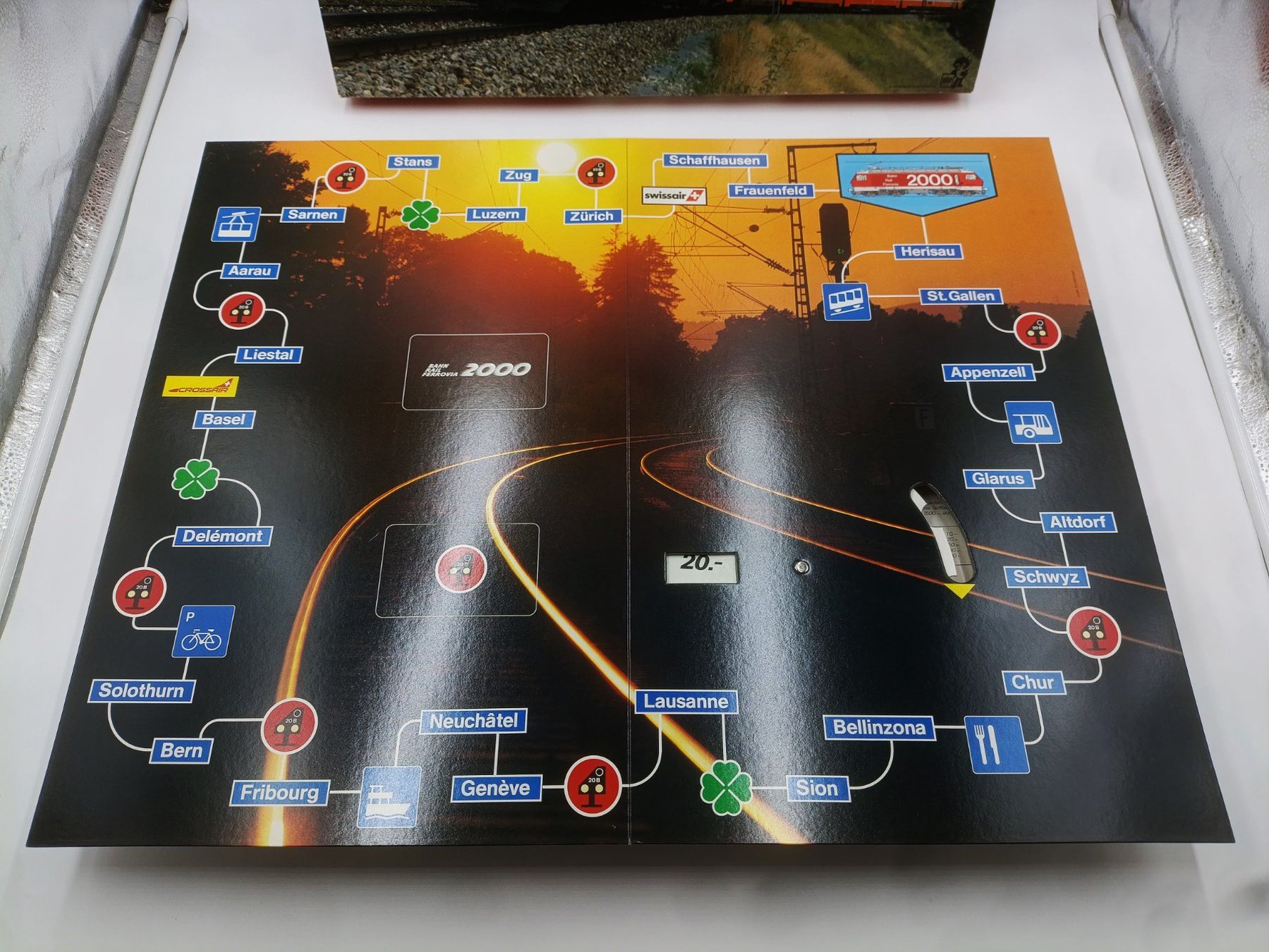 Giochi: Bahn 2000 Brettspiel von Editoy – Usato da Wil SG venduto da Donaldus 5