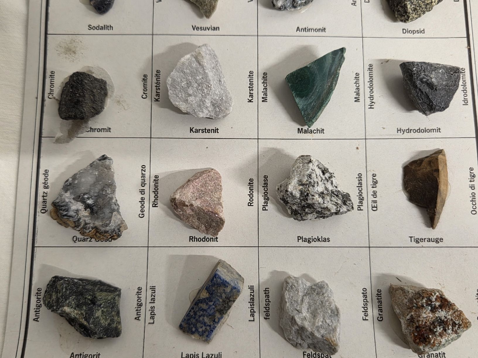 Minerali & Pietre curative: Mineralien Sammlung  – Usato da Dietikon venduto da Allegra34 3