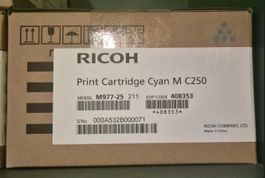 Ricoh M C250W, M C250FWB, P C300W cyan Toner, 408353