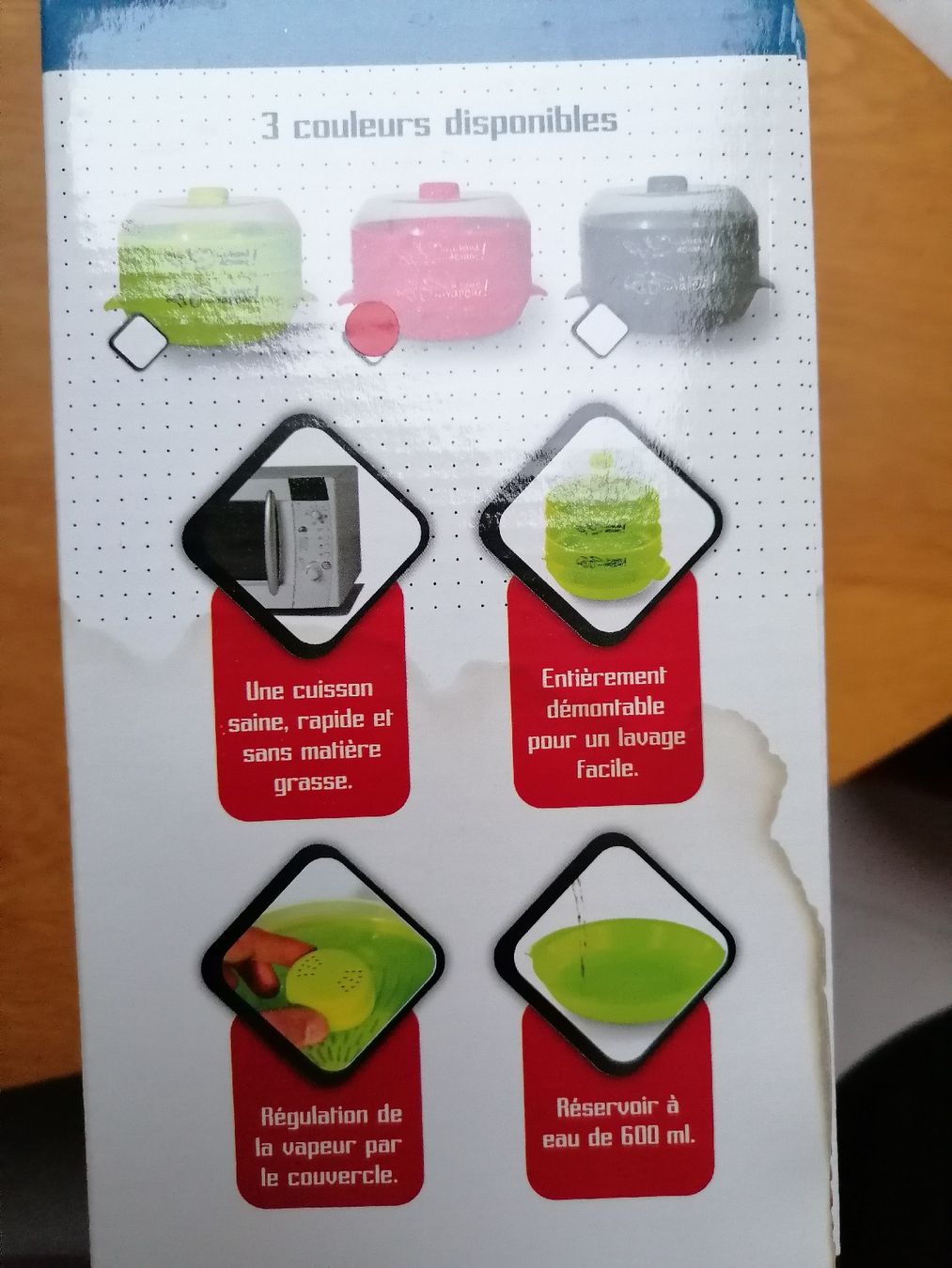 Cucine complete: Cuit-vapeur 2 étages – Nuovo e nell'imballaggio originale da Bretigny-Morrens venduto da solveiga 1