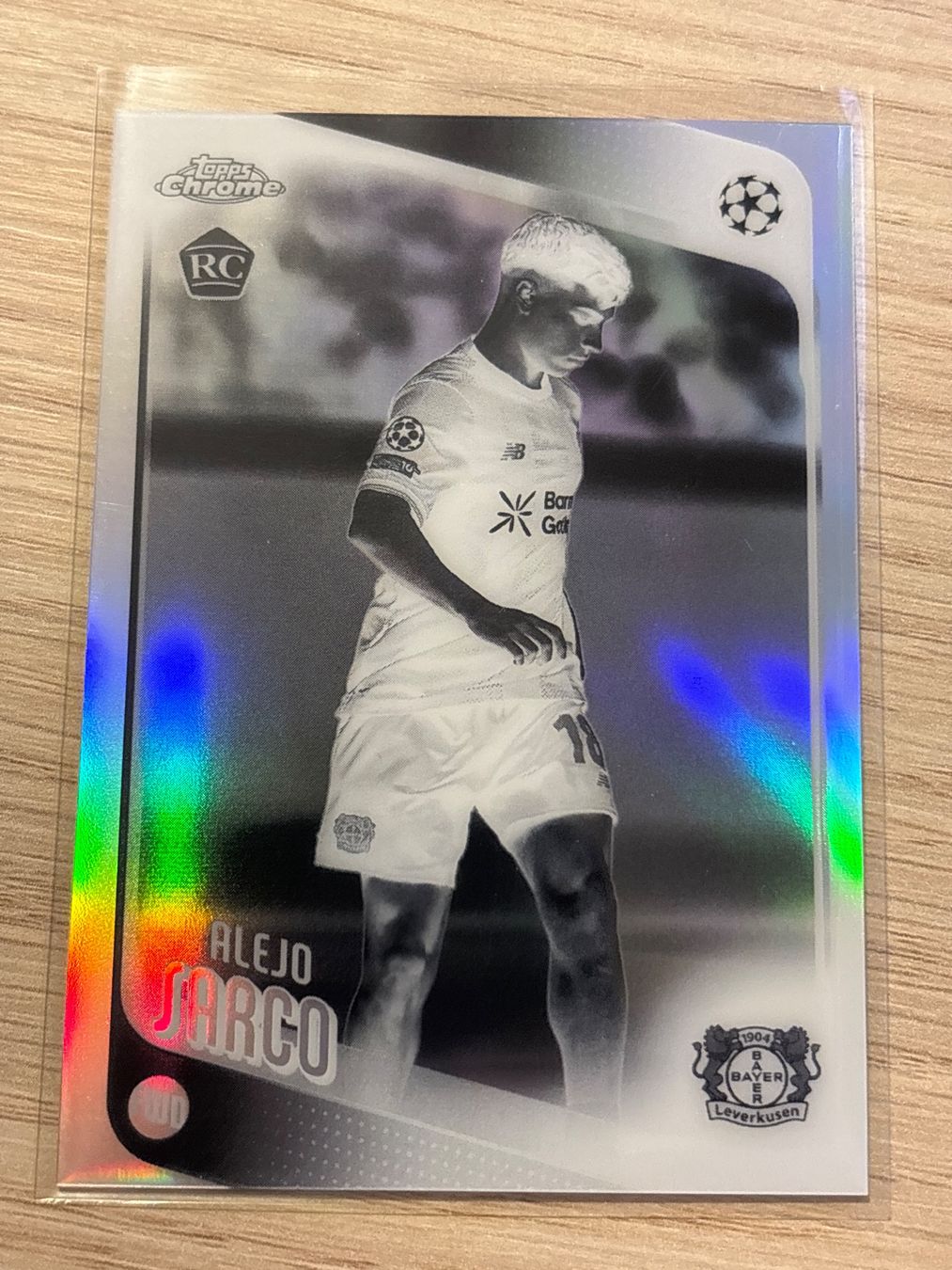 Topps Carte collezionabili: Topps Chrome UCC 25/26 Alejo Sarco Negative Refractor – Nuovo (secondo la descrizione) da Zürich venduto da BVBWINNER
