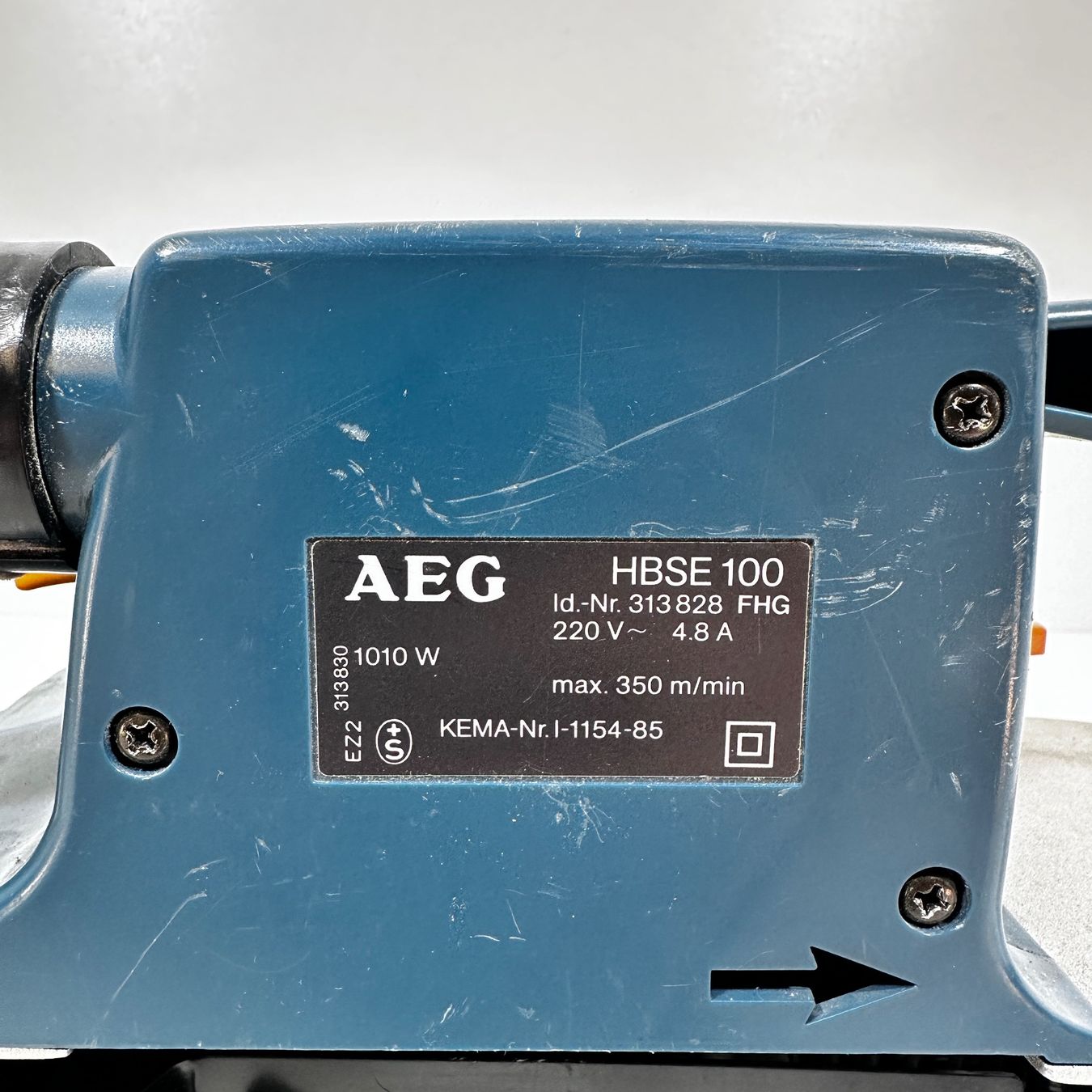 Smerigliatrici & Lucidatrici: BANDSCHLEIFER - AEG HBSE 100 – Usato da Rothrist venduto da Die_Welle 4
