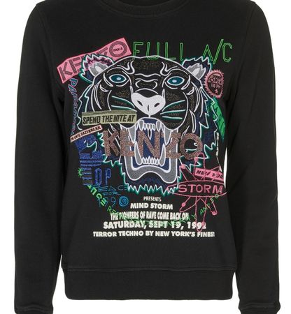 Kenzo Pullover, schwarz, Grösse M, Top Zustand!