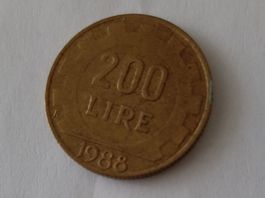 200 Lire Münze