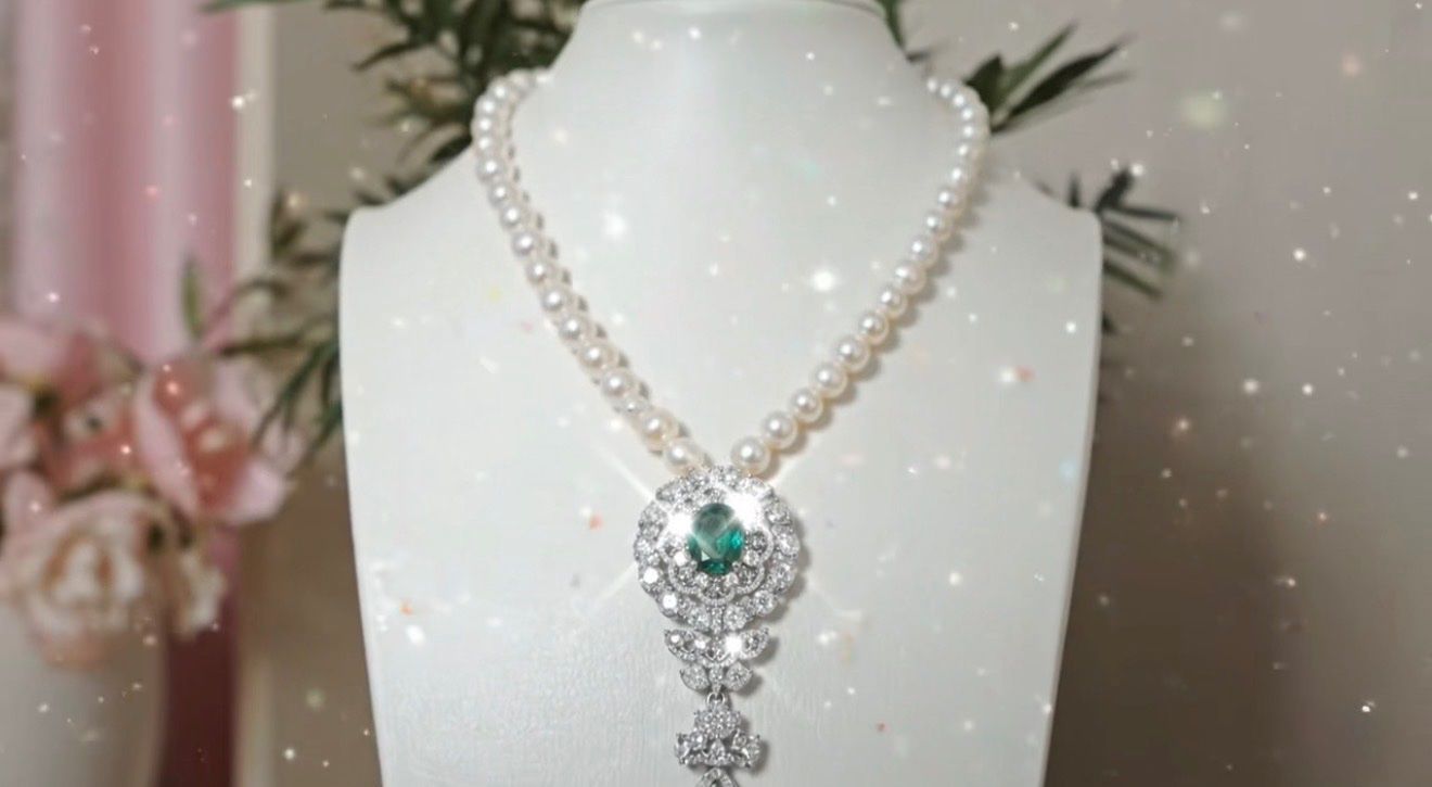 Catenine: Collier Perles Majesté – Nuovo e nell'imballaggio originale da St-Maurice venduto da Sandrinette123 2