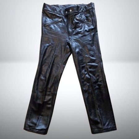Vintage Lederhose Biker Style 🏍️Harley Look 🖤attraktiv XL