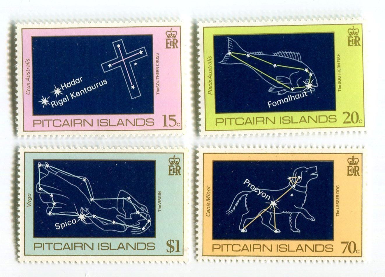 Tous les timbres: Briefmarken "Sternbilder" Pitcairninseln – Neuf avec emballage d'origine à Basel par Butsch5