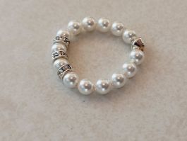 Elastischer Swarovski Fingerring G.54