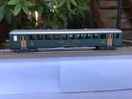 HAG 400, personenwagen der SBB, 2. kl.