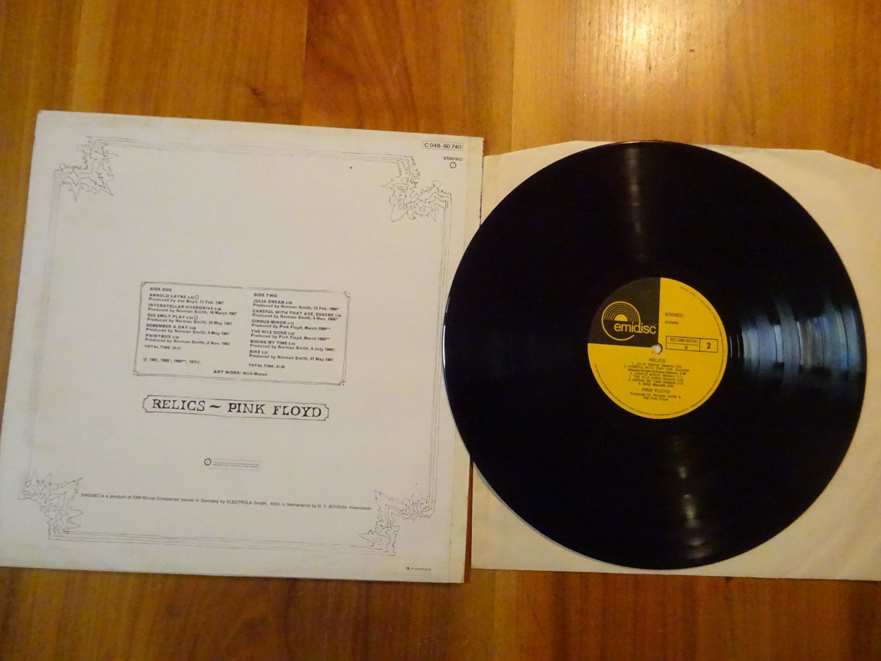 Dischi in vinile: PINK FLOYD ** RELICS – Usato da Luzern venduto da xrayspex99 3