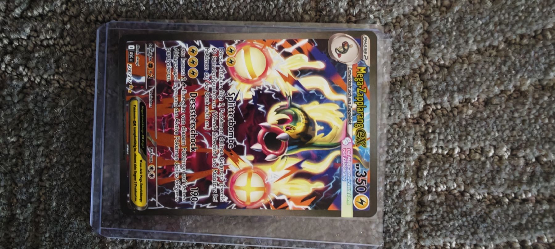 Pokémon Carte collezionabili: Mega-Zapplarang EX. ASC278 DE – Nuovo (secondo la descrizione) da Ecublens VD venduto da dapfcup